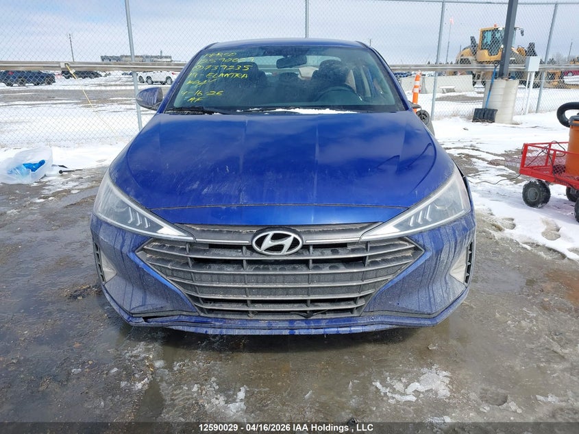 2019 Hyundai Elantra Sel/Value/Limited VIN: KMHD84LF4KU739235 Lot: 12590029
