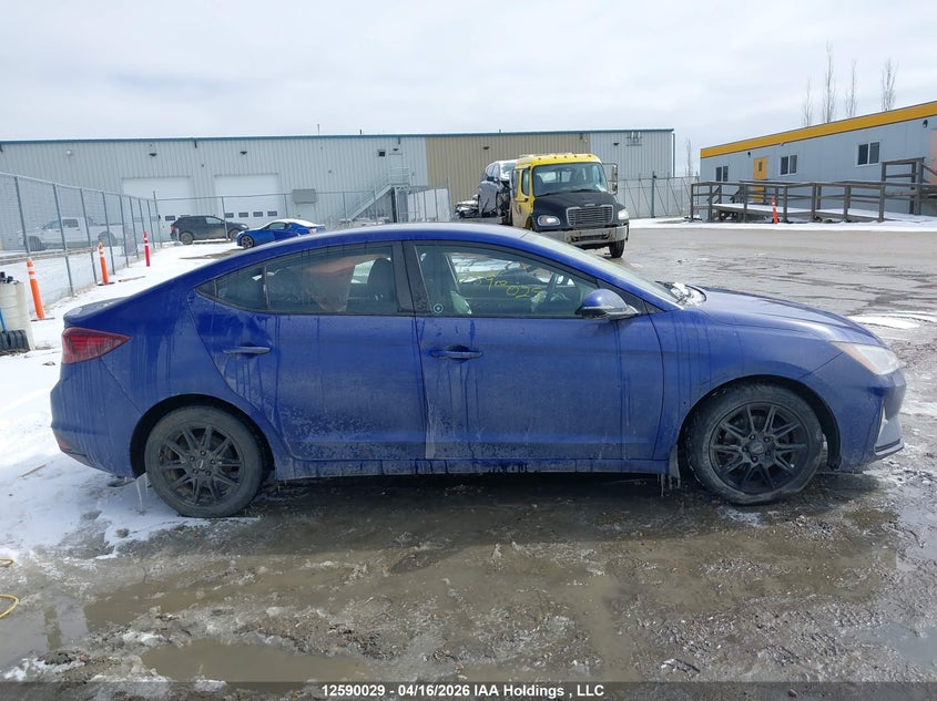 2019 Hyundai Elantra Sel/Value/Limited VIN: KMHD84LF4KU739235 Lot: 12590029