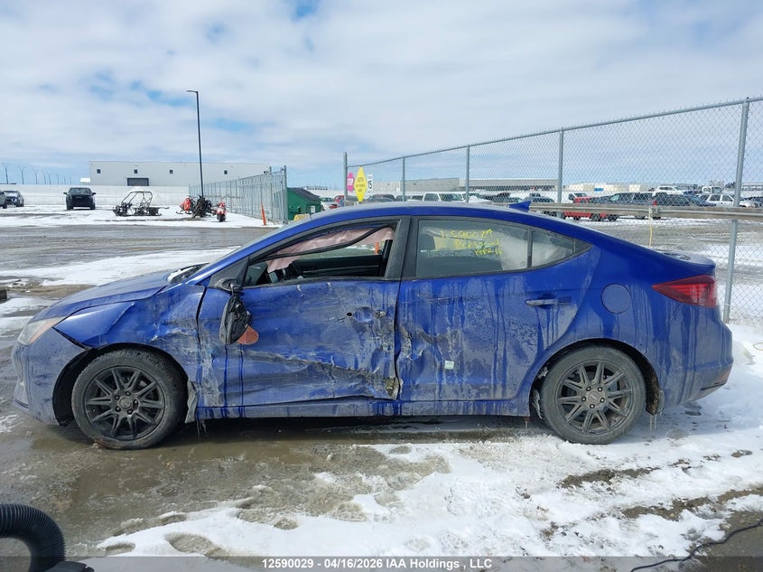 2019 Hyundai Elantra Sel/Value/Limited VIN: KMHD84LF4KU739235 Lot: 12590029