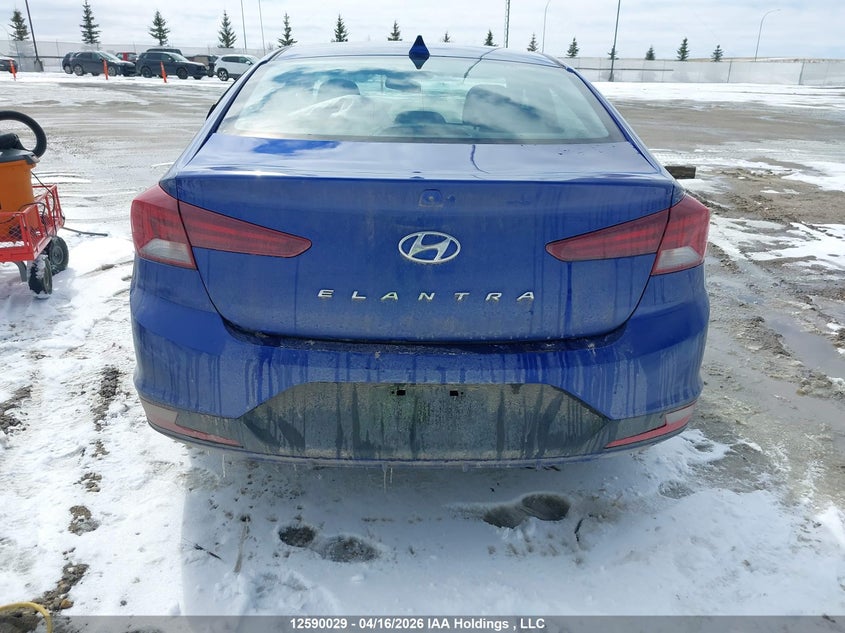 2019 Hyundai Elantra Sel/Value/Limited VIN: KMHD84LF4KU739235 Lot: 12590029