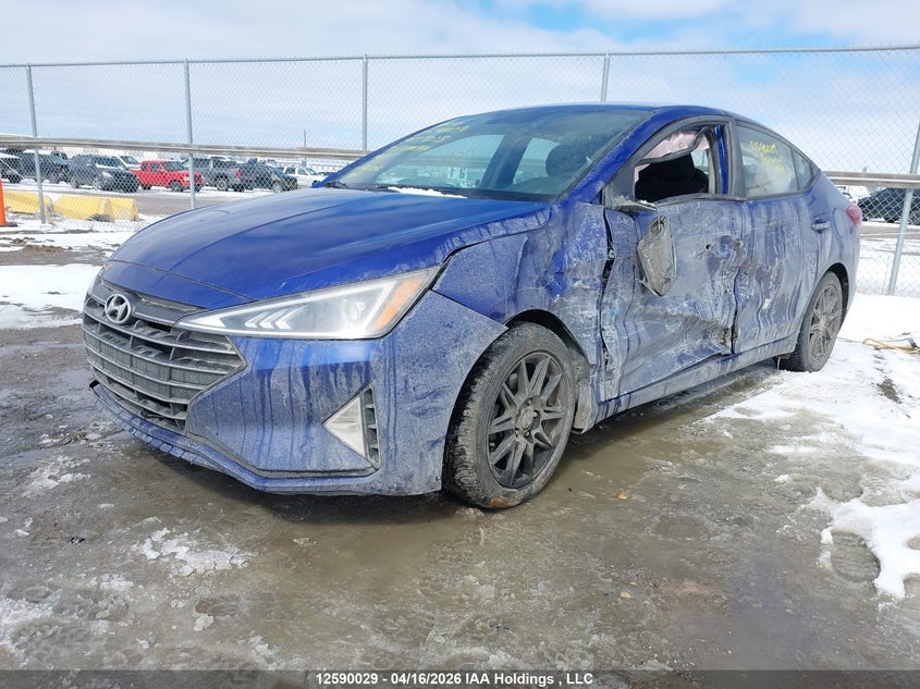 Vin: kmhd84lf4ku739235, lot: 2986375, hyundai elantra sel/value/limited 20192