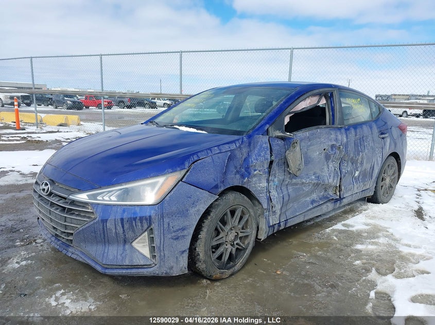 2019 Hyundai Elantra Sel/Value/Limited VIN: KMHD84LF4KU739235 Lot: 12590029