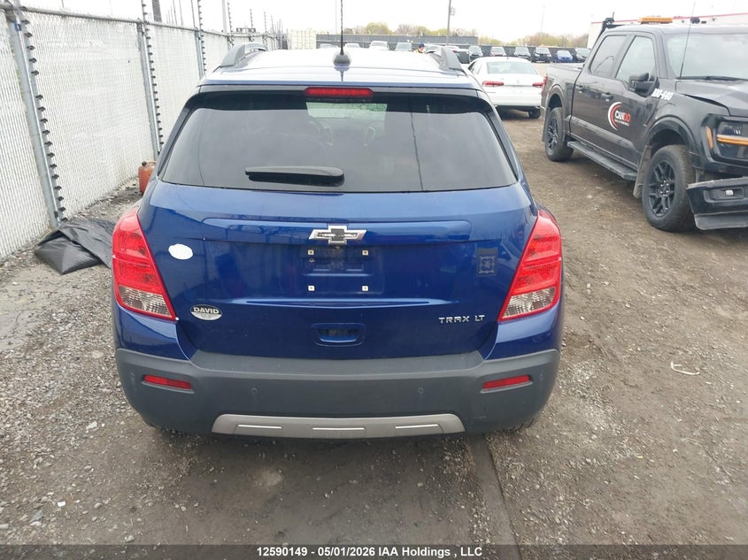 2015 Chevrolet Trax 1Lt VIN: 3GNCJMSB1FL152081 Lot: 12590149
