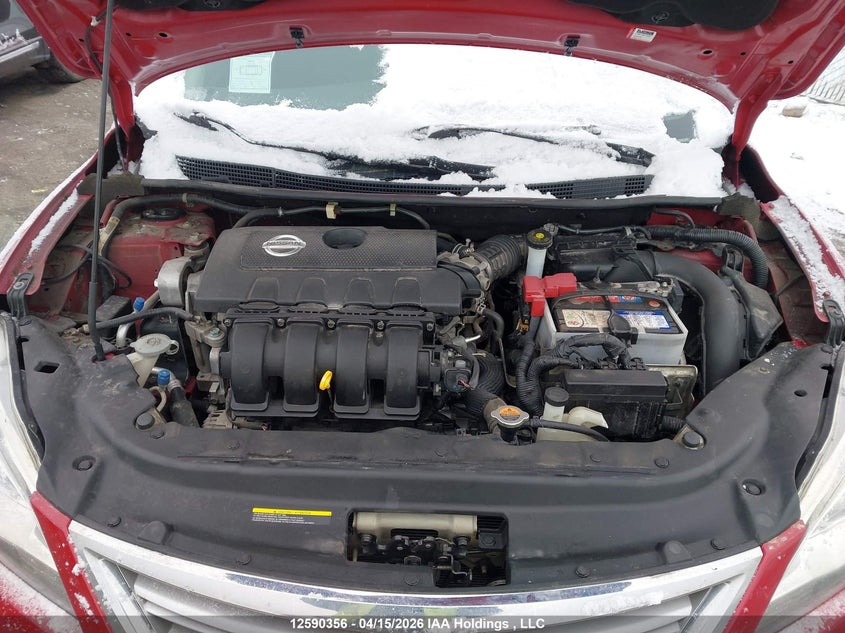 2013 Nissan Sentra 1.8 S/1.8 Sv VIN: 3N1AB7AP9DL757347 Lot: 12590356