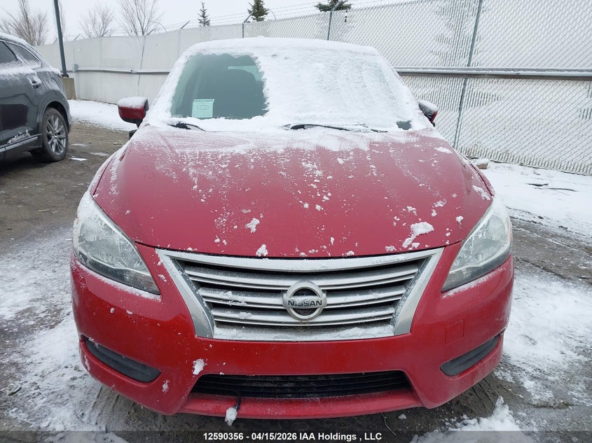 2013 Nissan Sentra 1.8 S/1.8 Sv VIN: 3N1AB7AP9DL757347 Lot: 12590356