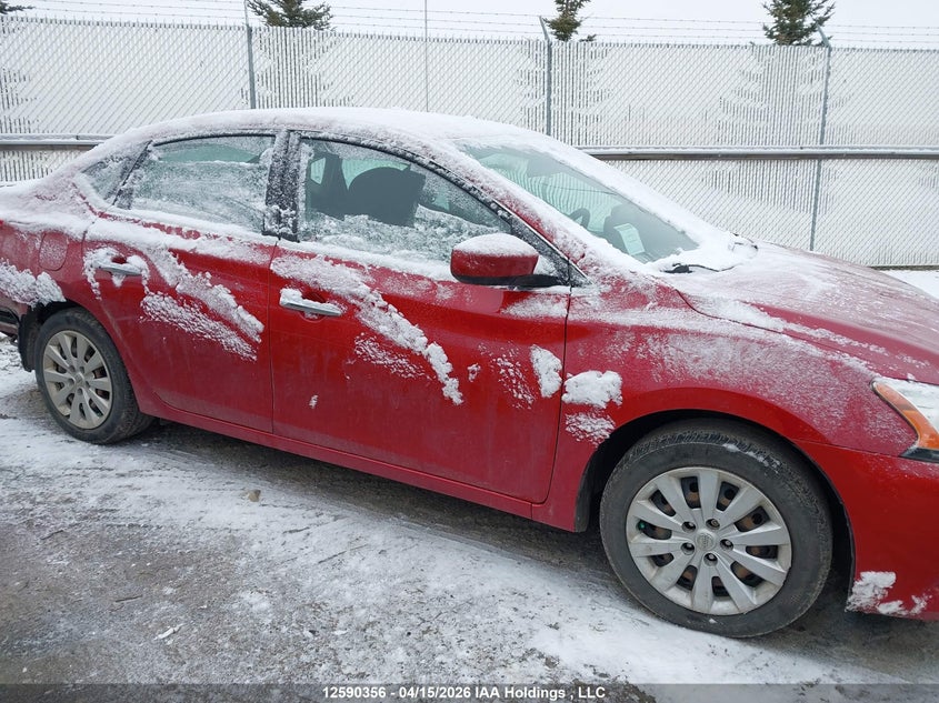 2013 Nissan Sentra 1.8 S/1.8 Sv VIN: 3N1AB7AP9DL757347 Lot: 12590356