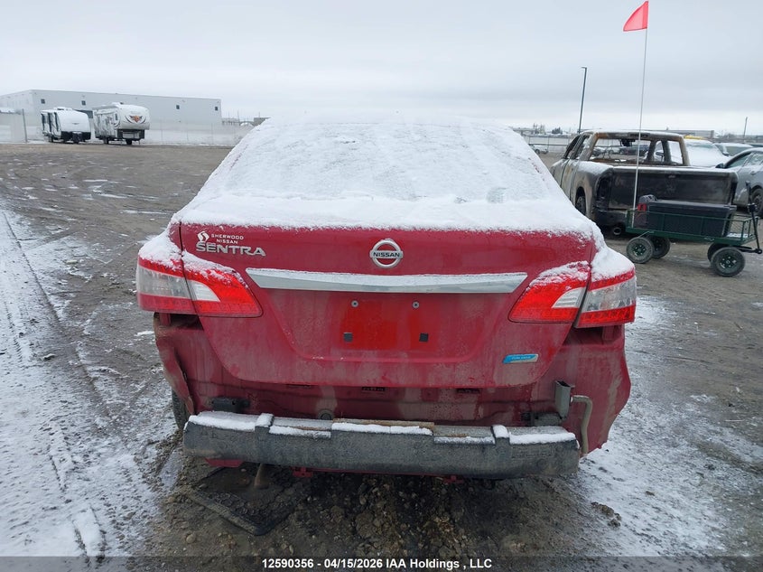 2013 Nissan Sentra 1.8 S/1.8 Sv VIN: 3N1AB7AP9DL757347 Lot: 12590356