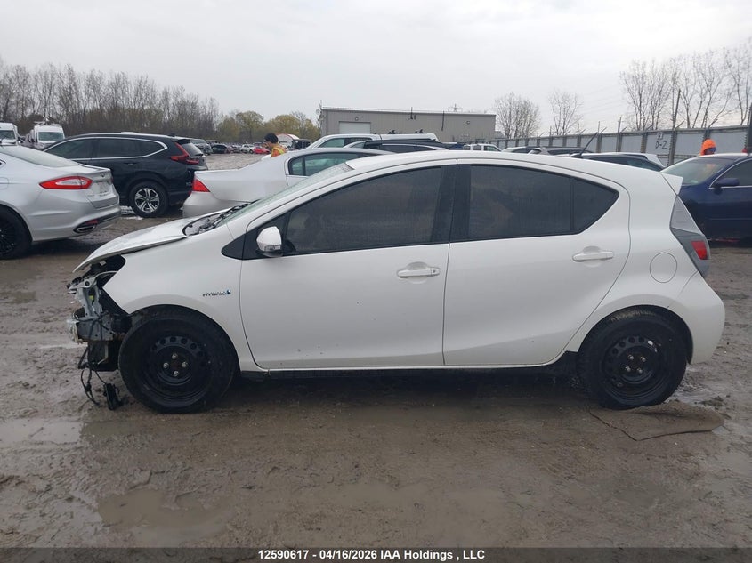 2012 Toyota Prius C VIN: JTDKDTB38C1503456 Lot: 12590617