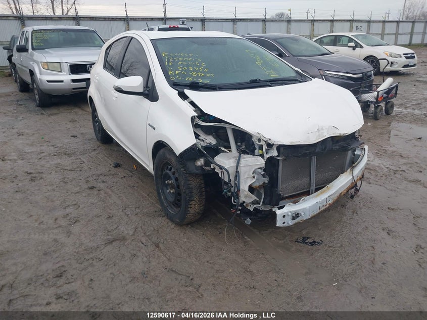 JTDKDTB38C1503456 TOYOTA PRIUS C Photo 1