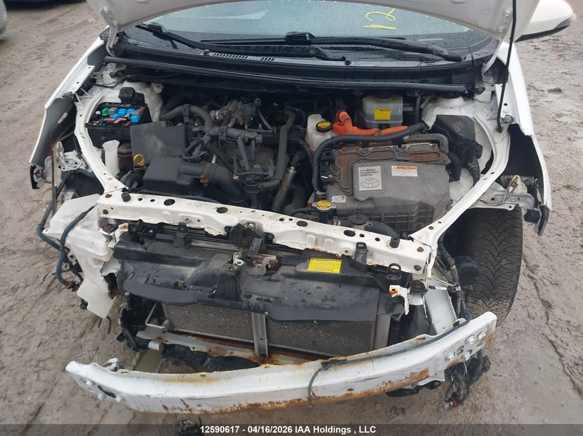 2012 Toyota Prius C VIN: JTDKDTB38C1503456 Lot: 12590617