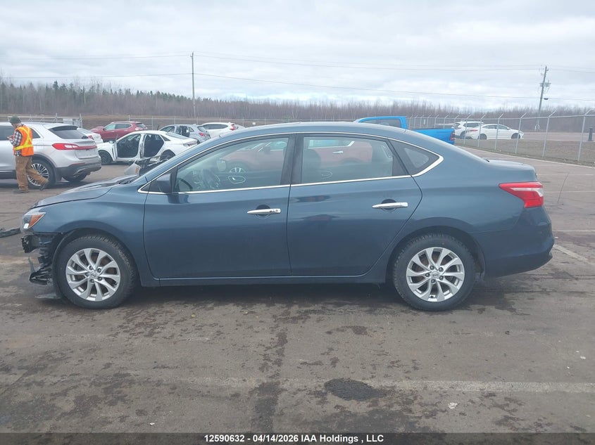 2018 Nissan Sentra 1.8 S/1.8 Sv/1.8 Sv Midnight Edition VIN: 3N1AB7AP8JY322415 Lot: 12590632