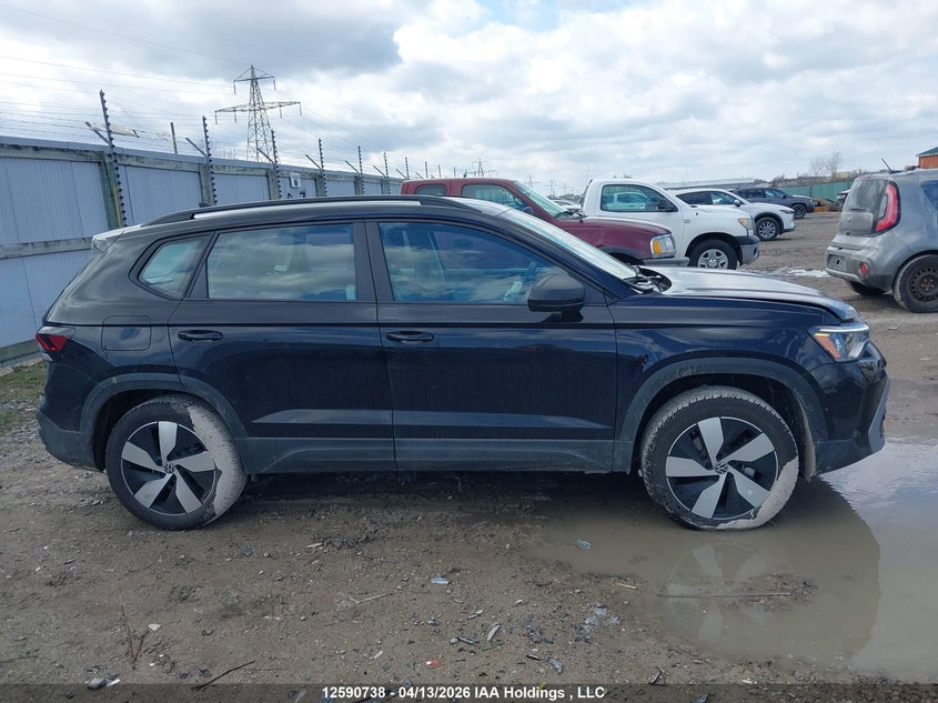 2026 Volkswagen Taos S VIN: 3VV8C7B27TM052519 Lot: 12590738
