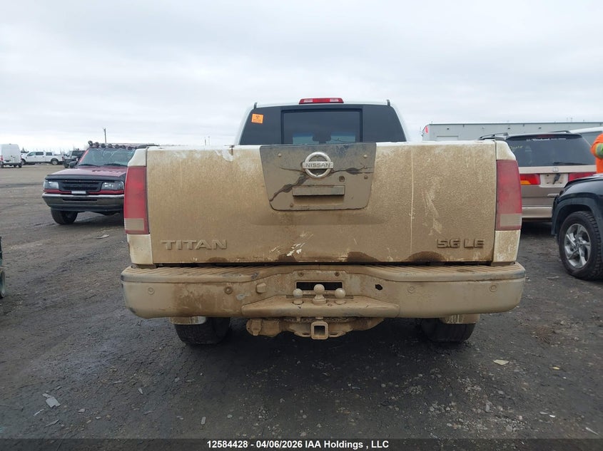 2008 Nissan Titan Le VIN: 1N6AA07F58N337710 Lot: 12584428x