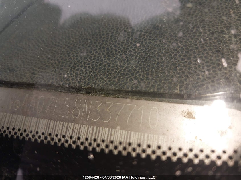2008 Nissan Titan Le VIN: 1N6AA07F58N337710 Lot: 12584428x