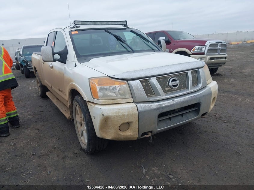 2008 Nissan Titan Le VIN: 1N6AA07F58N337710 Lot: 12584428x