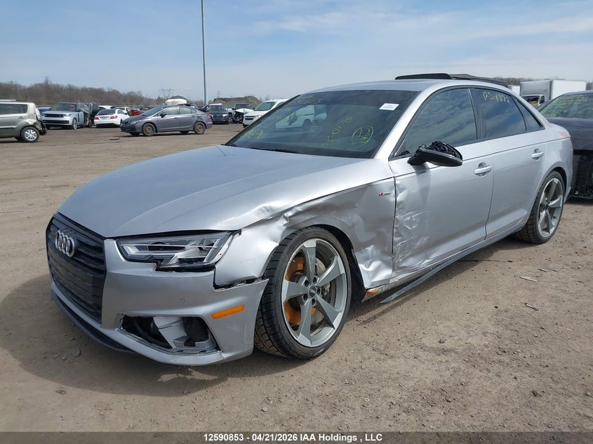 Vin: wauenaf40kn004253, lot: 2987239, audi a4 20192