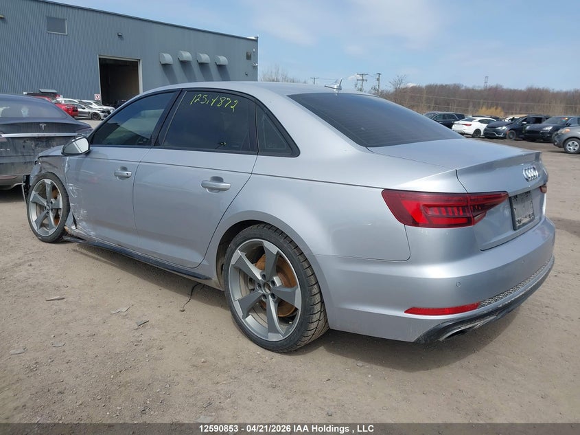 Vin: wauenaf40kn004253, lot: 2987239, audi a4 20193