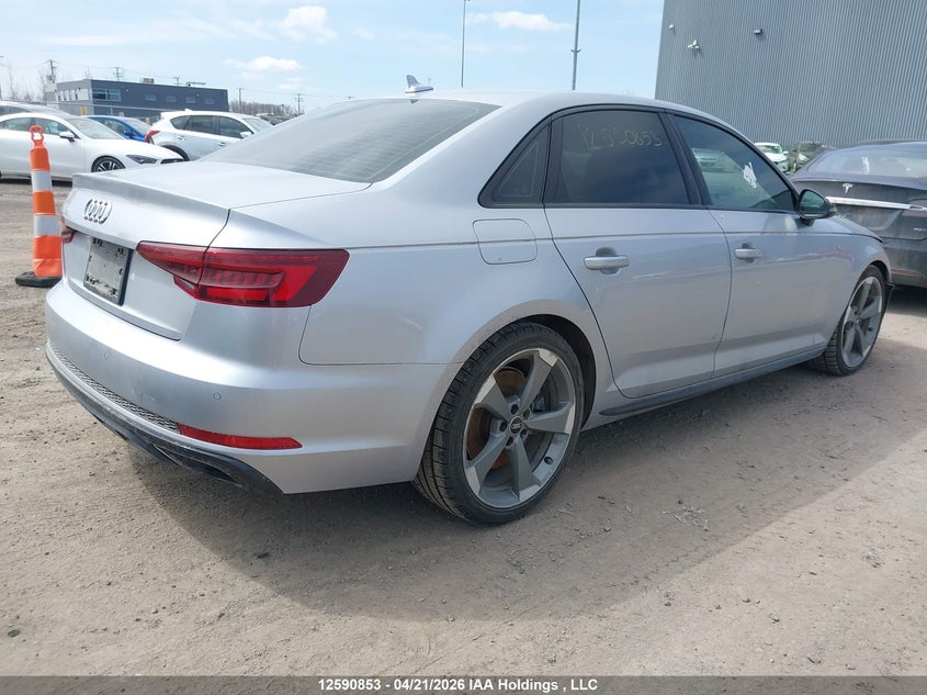 Vin: wauenaf40kn004253, lot: 2987239, audi a4 20194