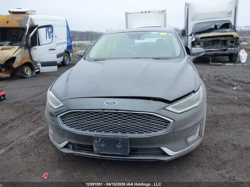 2019 Ford Fusion Titanium VIN: 3FA6P0SU0KR190512 Lot: 12591081