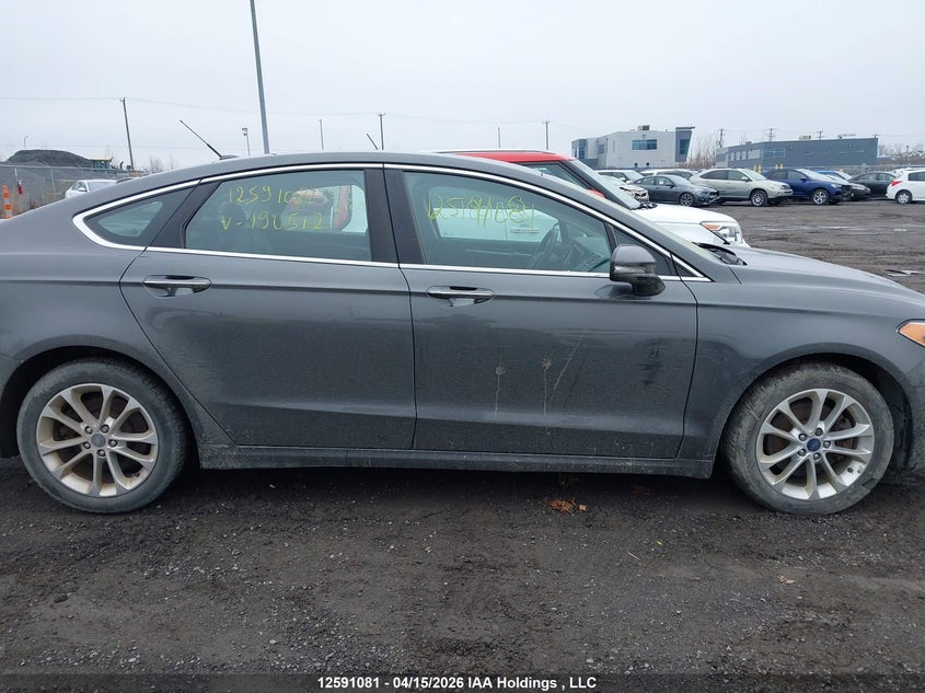 2019 Ford Fusion Titanium VIN: 3FA6P0SU0KR190512 Lot: 12591081