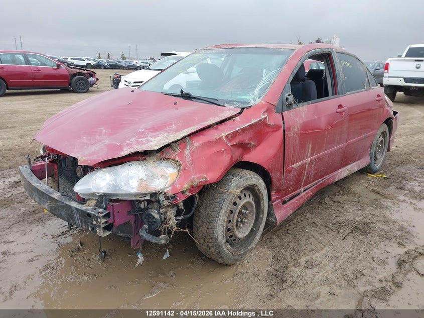 2006 Toyota Corolla, Front, IAAI, VIN 2T1BY32E56C551809 — photo 2
