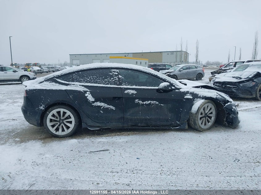 2021 Tesla Model 3 VIN: 5YJ3E1EB7MF916616 Lot: 12591155