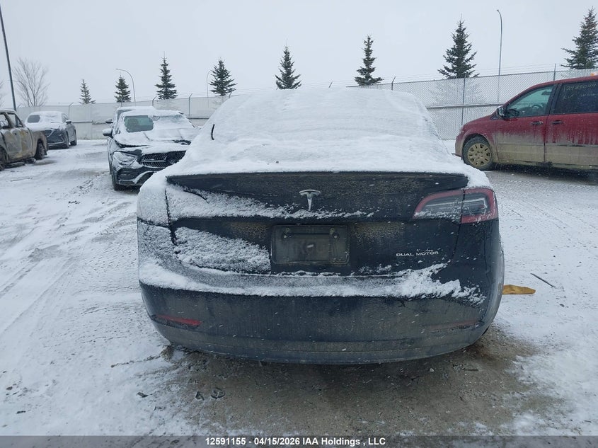 2021 Tesla Model 3 VIN: 5YJ3E1EB7MF916616 Lot: 12591155