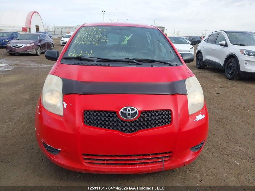 2008 Toyota Yaris VIN: JTDKT923385196266 Lot: 12591161