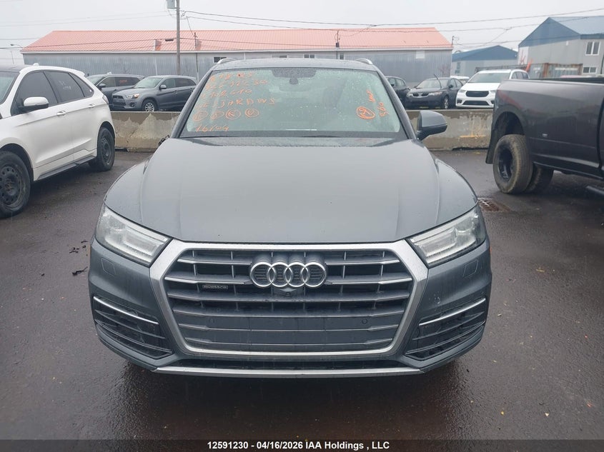 2018 Audi Q5 Premium Plus VIN: WA1BNAFY2J2102610 Lot: 12591230