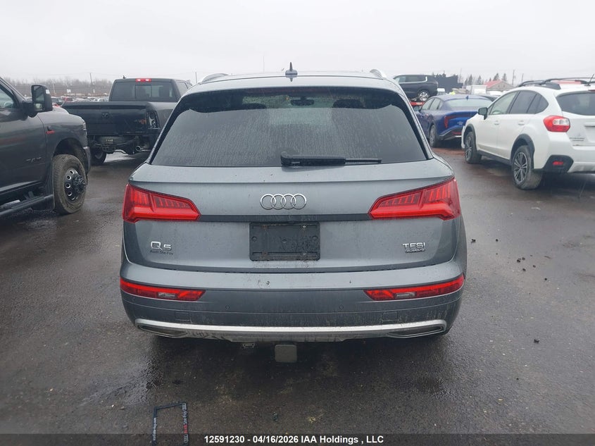 2018 Audi Q5 Premium Plus VIN: WA1BNAFY2J2102610 Lot: 12591230