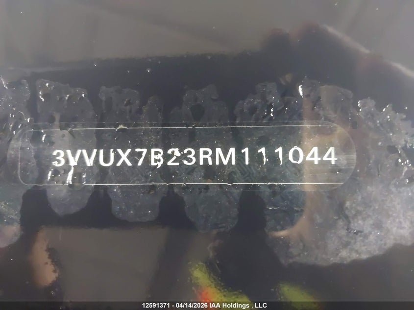 2024 Volkswagen Taos Comfortline VIN: 3VVUX7B23RM111044 Lot: 12591371