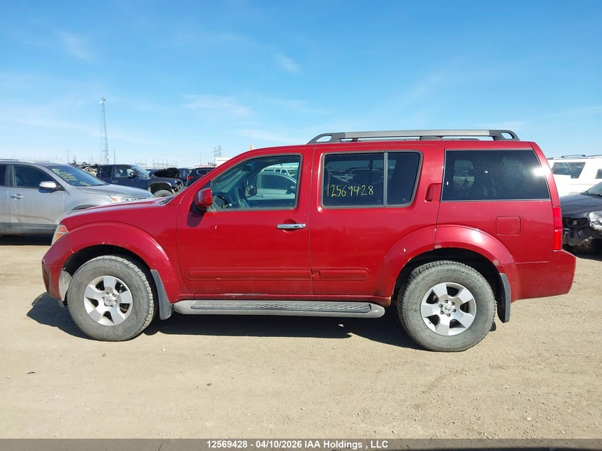 2007 Nissan Pathfinder Se VIN: 5N1AR18W37C602016 Lot: 12569428x