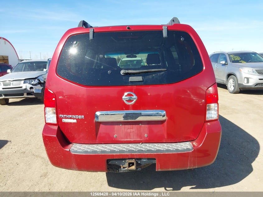 2007 Nissan Pathfinder Se VIN: 5N1AR18W37C602016 Lot: 12569428x