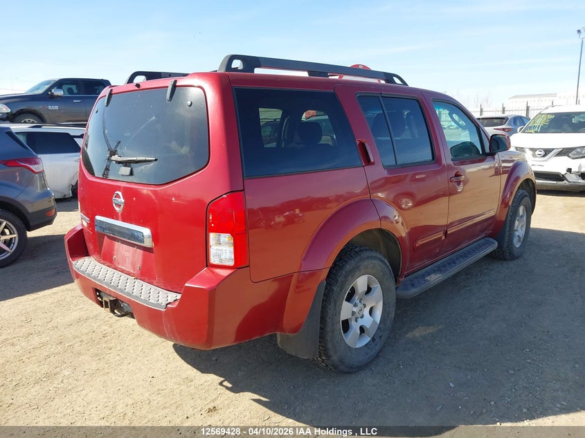 2007 Nissan Pathfinder Se VIN: 5N1AR18W37C602016 Lot: 12569428x