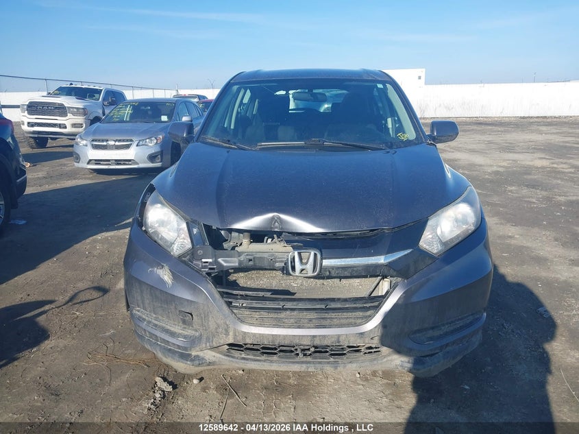 2016 Honda Hr-V Lx VIN: 3CZRU6H34GM107132 Lot: 12589642x