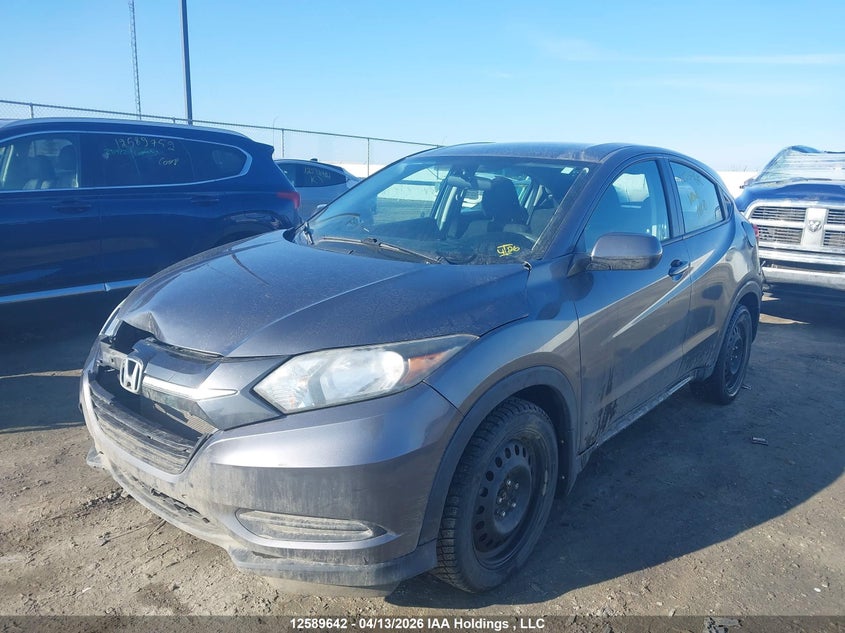 2016 Honda Hr-V Lx VIN: 3CZRU6H34GM107132 Lot: 12589642x