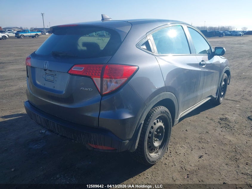 2016 Honda Hr-V Lx VIN: 3CZRU6H34GM107132 Lot: 12589642x