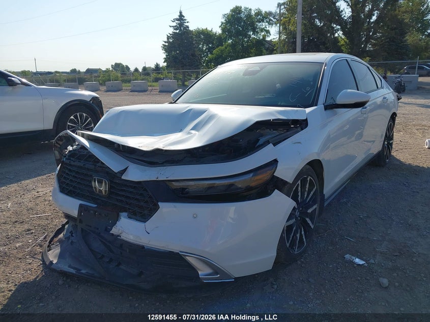 Vin: 1hgcy2f87pa800895, lot: 2987931, honda accord hybrid touring 20232