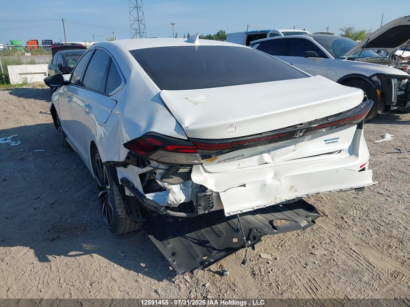 Vin: 1hgcy2f87pa800895, lot: 2987931, honda accord hybrid touring 20233