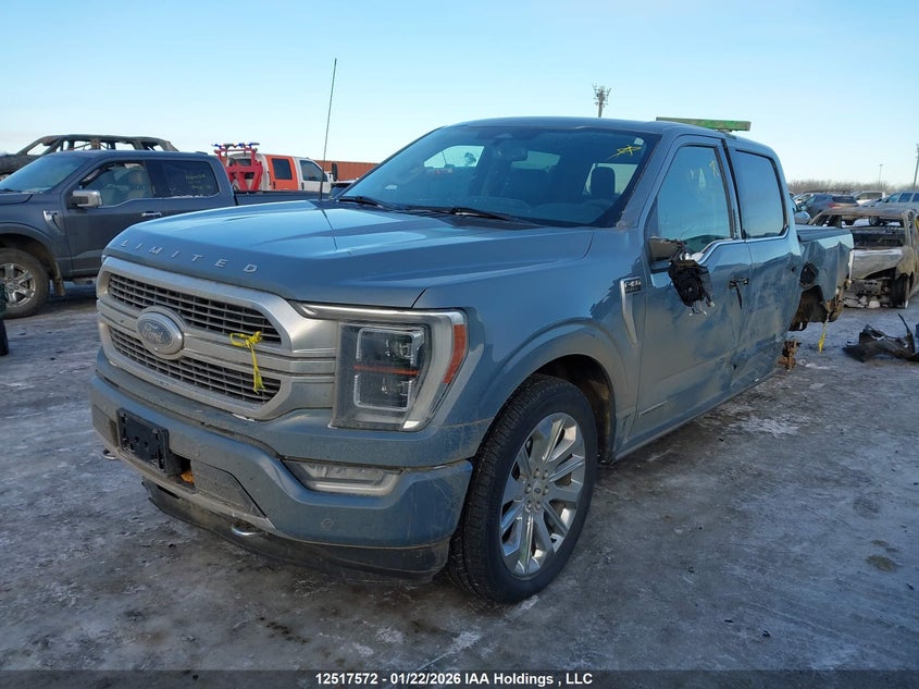 2023 Ford F-150, Лівий зад, IAAI, VIN 1FTFW1ED6PFA12784 — фото 2