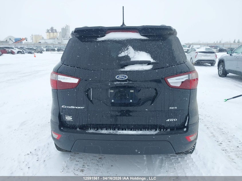 2019 Ford Ecosport Ses VIN: MAJ6S3JL9KC310802 Lot: 12591561
