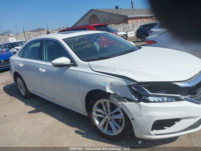 2020 Volkswagen Passat Highline VIN: 1VWUA7A31LC005577 Lot: 12591593