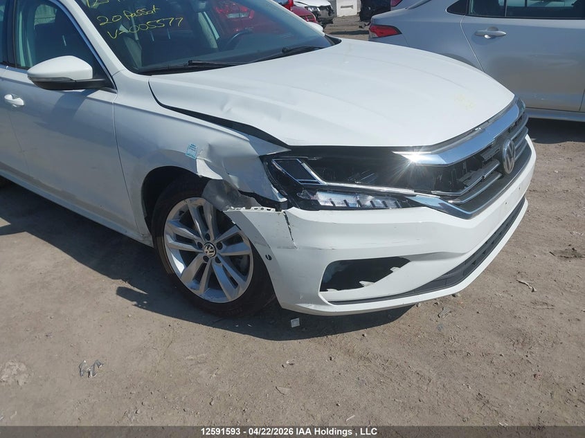 2020 Volkswagen Passat Highline VIN: 1VWUA7A31LC005577 Lot: 12591593
