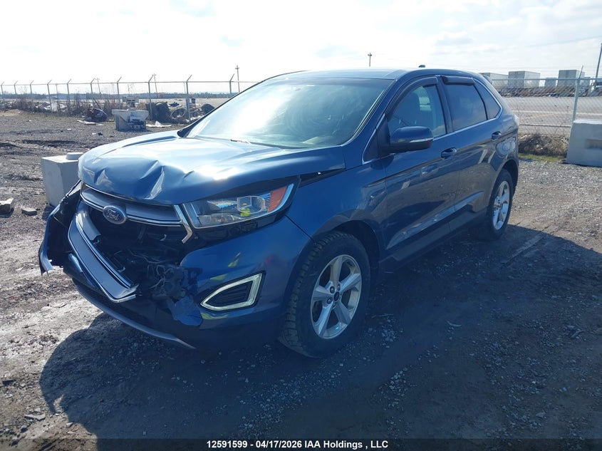 Vin: 2fmpk4j97jbc56922, lot: 2988077, ford edge sel 20182