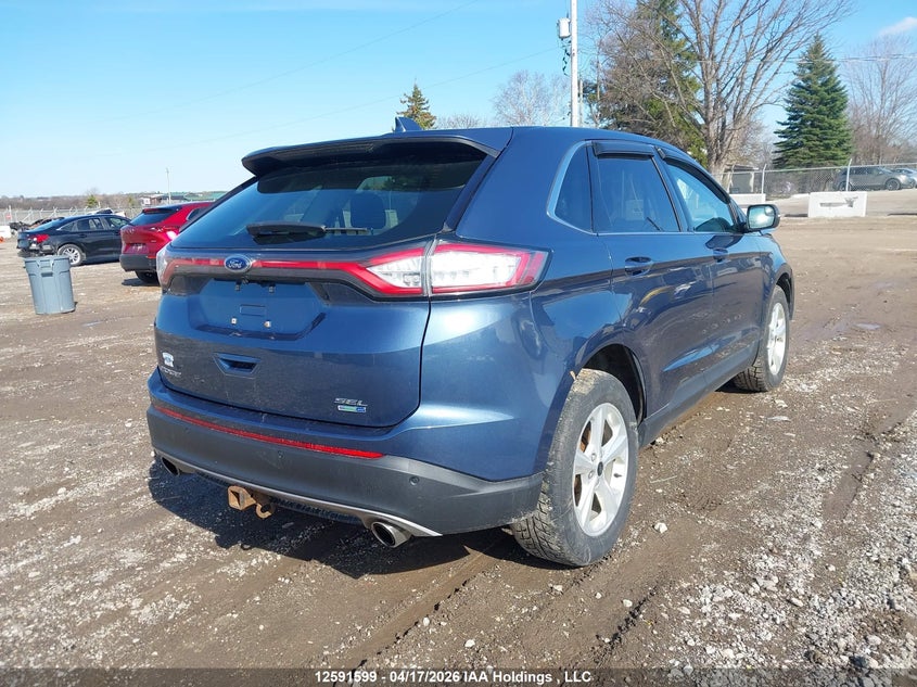 Vin: 2fmpk4j97jbc56922, lot: 2988077, ford edge sel 20184