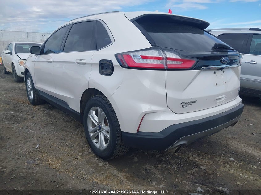Vin: 2fmpk4j92kbb64621, lot: 2988116, ford edge sel 20193