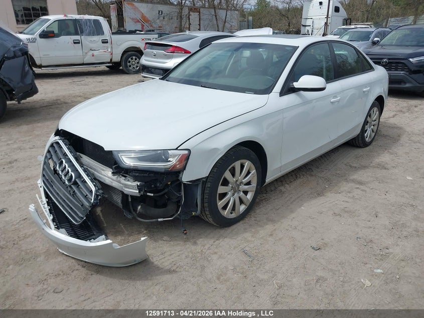 Vin: waubfcfl1dn020922, lot: 2988195, audi a4 2.0t 20132