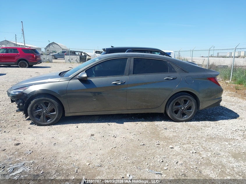 2023 Hyundai Elantra Preferred Ivt With Tech Package VIN: KMHLM4AG0PU607891 Lot: 12591787