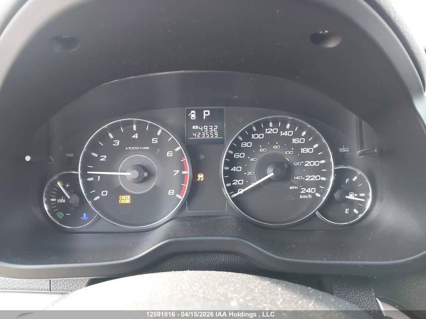 2012 Subaru Outback 2.5I Premium VIN: 4S4BRGGC3C3263136 Lot: 12591816