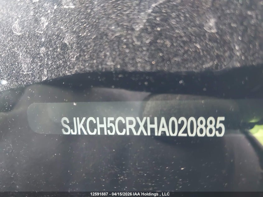 2017 Infiniti Qx30 Luxury/Premium/Sport VIN: SJKCH5CRXHA020885 Lot: 12591887